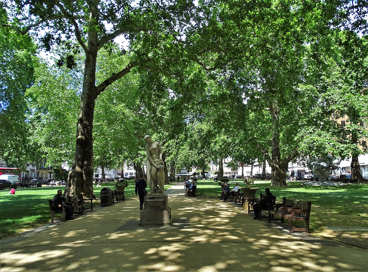 Berkeley Square, Mayfair neighbourhood context; not presented as the hotel faГ§ade.